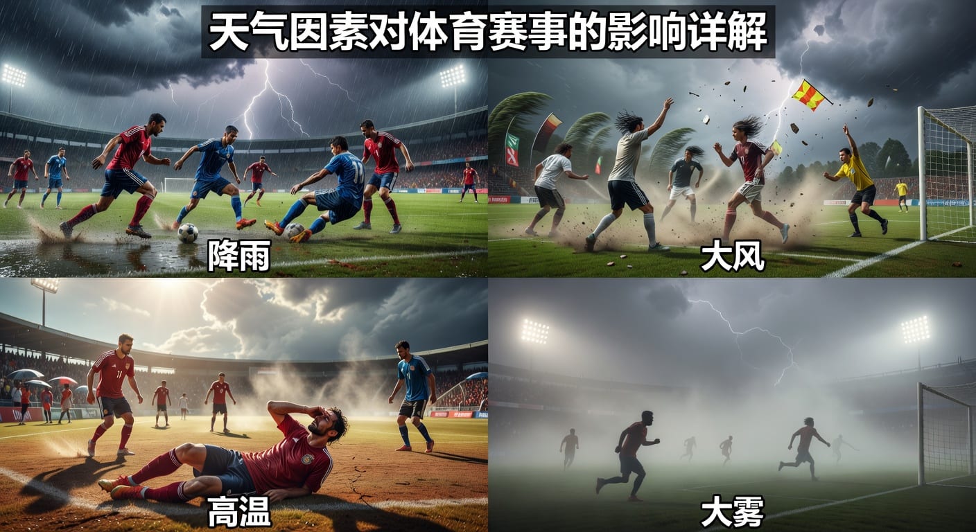 天气因素分析：体育赛事判断与滚球参考