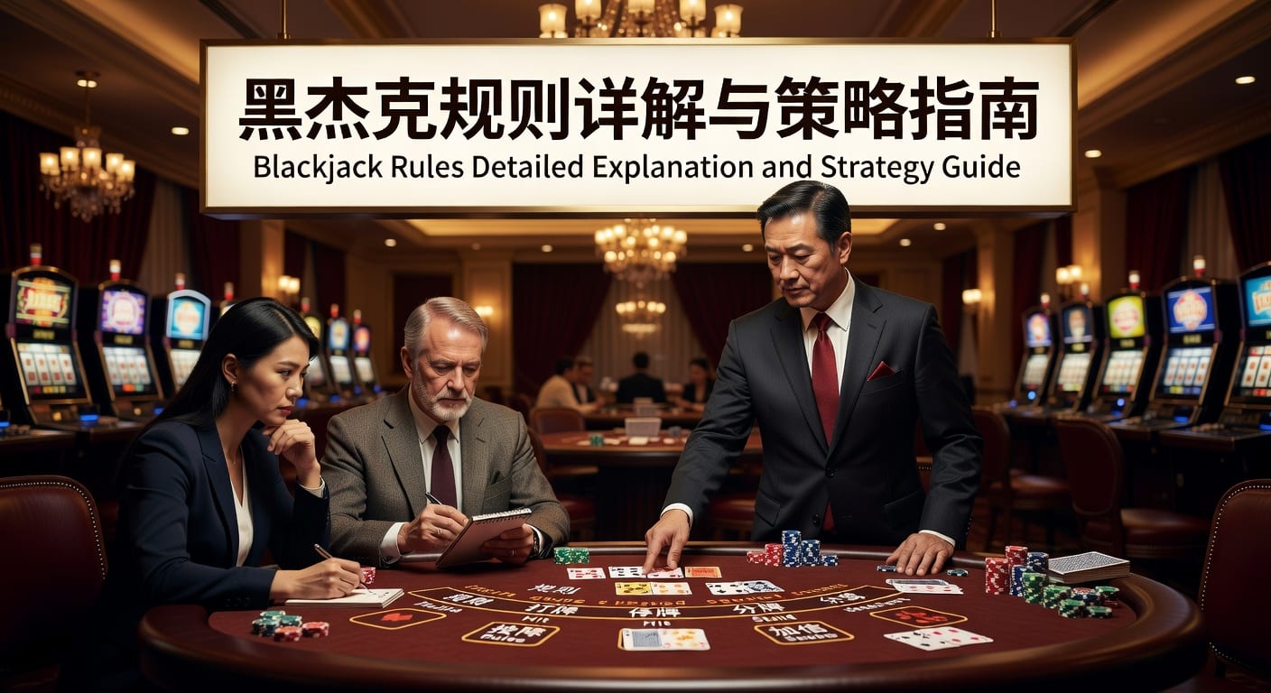 二十一点 blackjack 规则、算牌与实战思路