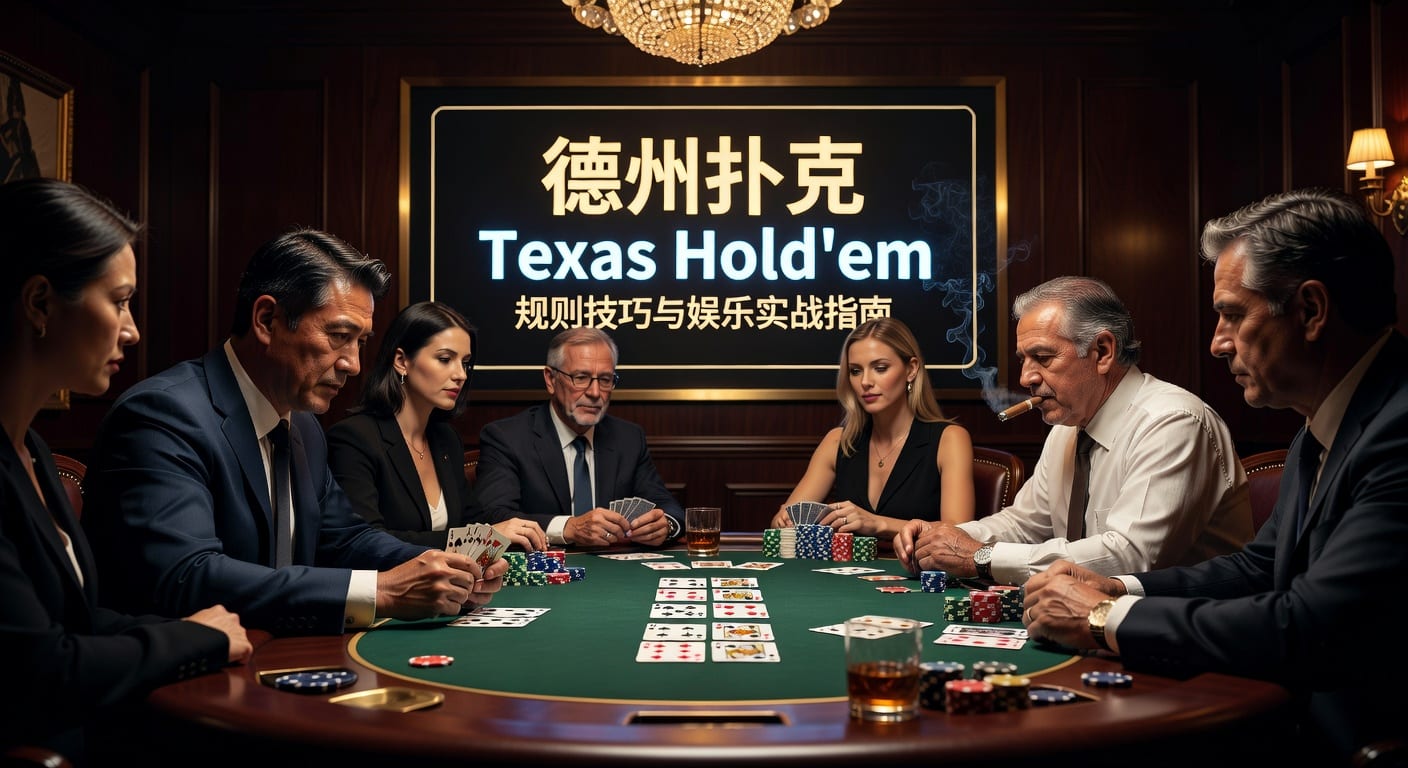 德州扑克 texas hold'em：规则、策略与实战入门