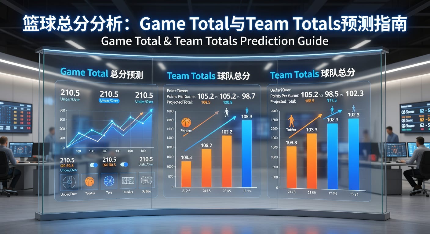 篮球总分 game total team totals：投注技巧与比赛阅读