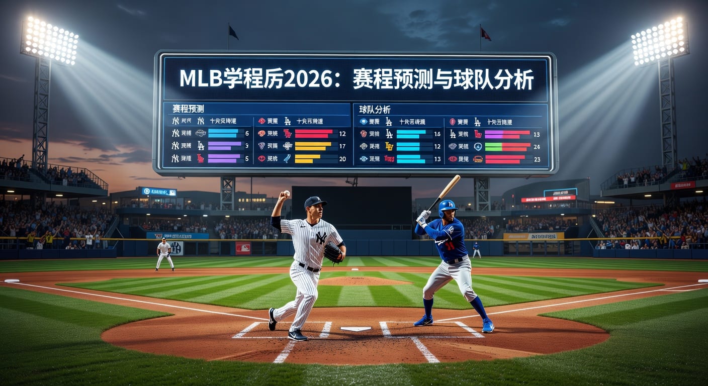 MLB季后赛2026：对阵与投注技巧